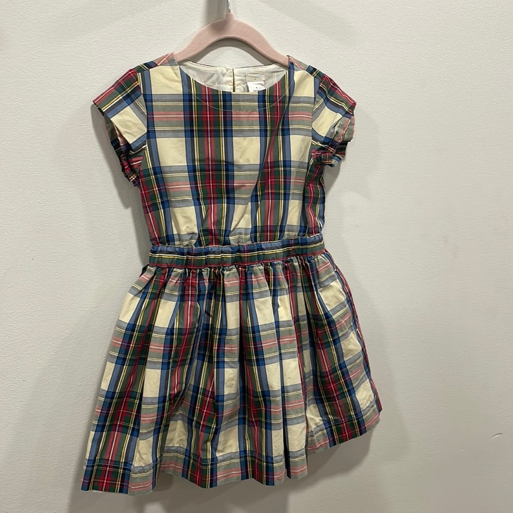 Crewcuts tartan dress